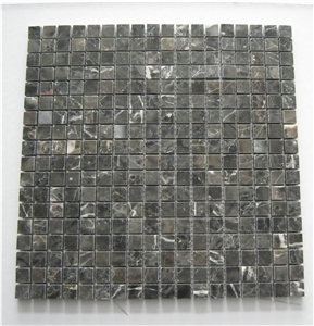 Natural Marble Mosaic, Black Color Marble Mosaic