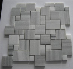 Natural Marble Mosaic, Grey Color Marble Mosaic