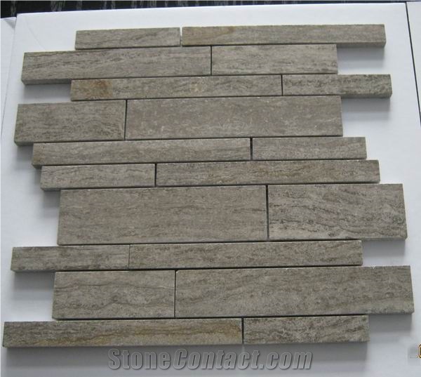 Natural Marble Mosaic, White Color Marble Mosaic, Wooden Coffee Mosaic, Brown Color Mosaic