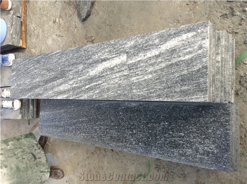 New Silvery Grey Granite,Grey Vein Granite, Black and White Vein Granite