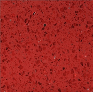 Red Color Quartz Stone