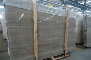 Wooden Coffee Marble Slabs & Tiles, China Grey Marble