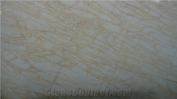 Yellow Marble Gold Butterfly Slabs & Tiles, Egypt Yellow Marble