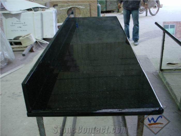 Black Galaxy Granite Kitchen Countertops/Worktops