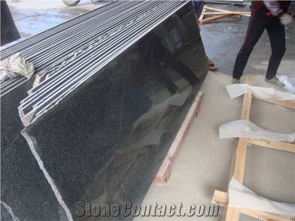 G654 Dark Grey Granite Slabs,Chinese Impala Grey Tiles,Padang Dark Granite Floor/Wall Covering Tiles