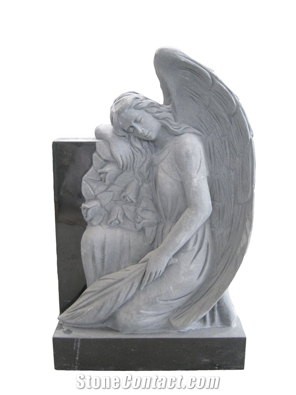 Granite Angel Headstone Monuments,Angel Statue Carvings