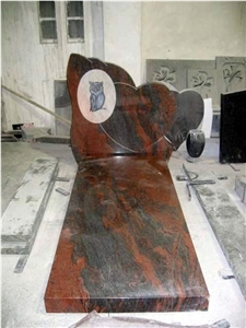 Multicolor Granite Tombstone & Monument Design, Engraved Tombstones,Tombstone and Monument Supplier in China
