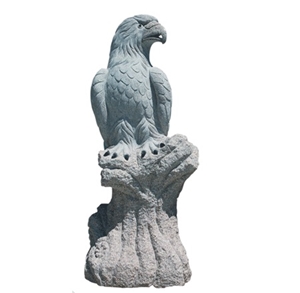 Natural Stone Landscape Sculptures Eagle