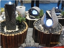 China Absolute Black Granite Water Feature