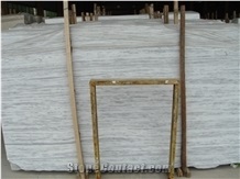 White Riverside Marle Slabs, China White Marble