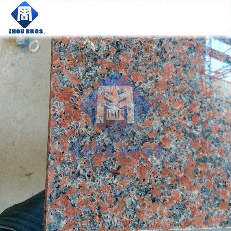 Polishing China Granite Maple Red Granite Slab/Tile for Countertop,Flooring