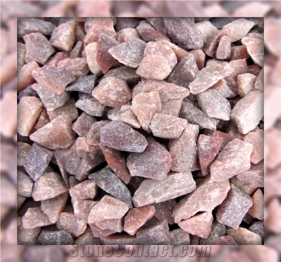 Quarzite Gravel, Pink Quartzite Gravels