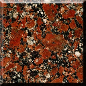Rosso Santiago Granite Tiles & Slabs, Red Ukraine Granite Tiles & Slabs