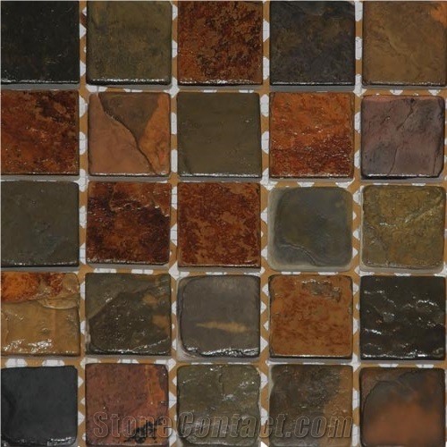 Samba Rusty Slate Mosaic - 48