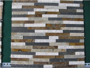 China Rust Slate Cultural Stone/Wall Cladding