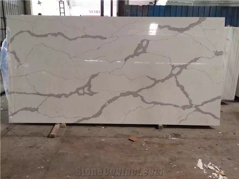 Quartz Wall Tiles & Slabs, White Quartz Stone Slabs