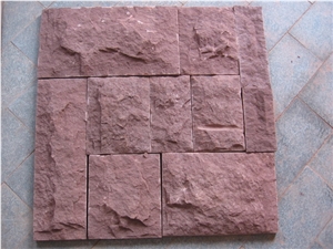 Red Cols Sandstone Tiles & Slabs, China Red Sandstone