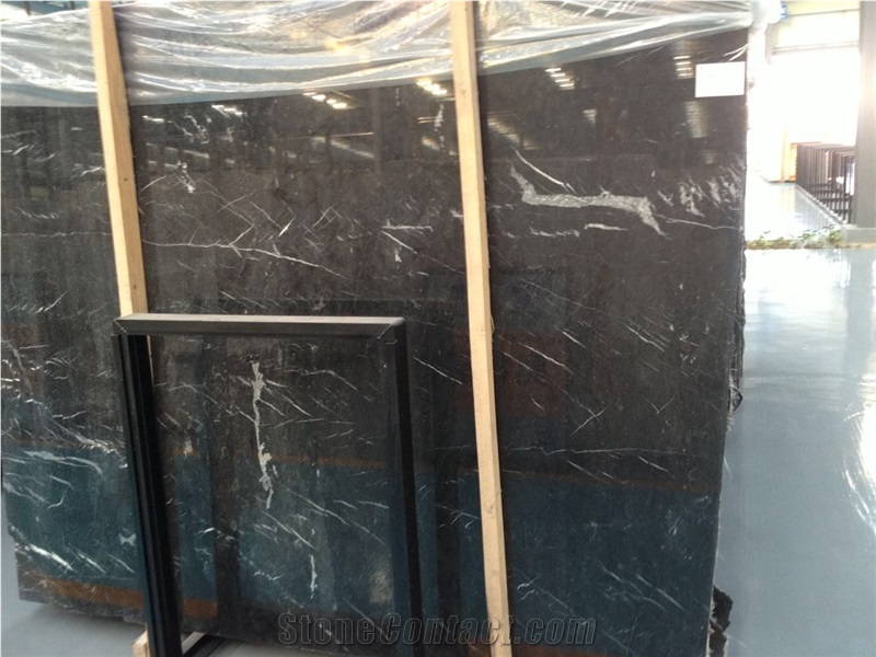 Rome Gray Marble Slabs & Tiles, China Grey Marble