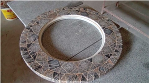 Stone Mosaic Patio Table Tops