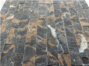 Black & Gold Culture Stone, Cultured Stone Wall Panel
