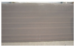 Shandong Purple Wooden Sandstone Slabs & Tiles, China Grey Sandstone