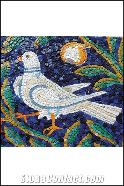 Greek Mosaic Style - Byzantine Style Art Work