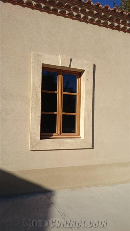 Beaulieu Limestone Sawn Cut Window Frames, Facade and Door Frames