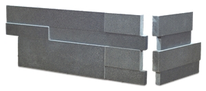 Norstone Basalt 3d Ash Grey Ledgestone Wall Panel