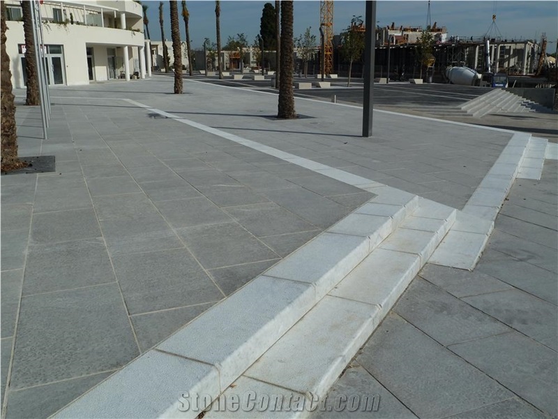 Pierre Calcaire Chomerac Limestone Walkway Pavers