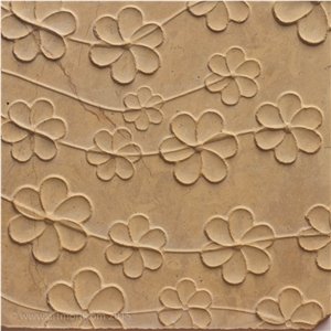 Natural Stone 3d Wall Panels, Brown Buff Sandstone Building & Walling