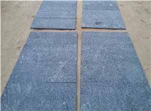 Black Stone Quartzite Tile, Black Sparkle Quartzite Tile for Floor, Hebei Black Natural Stone Tile