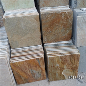 Factory Direct Slate Tiles & Slabs,Natural Slates Slabs for Sale in Yellow