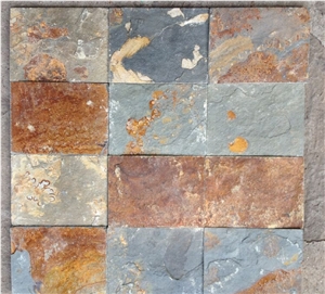 High Lever Rusty Slate Slab & Tiles for Floor