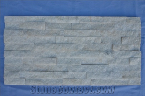 Snow White Quartzite Cultured Stone,Wall Cladding