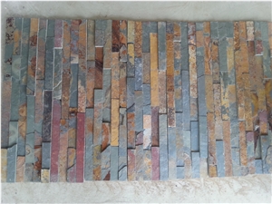 Super Thin Stacked Natural Slate Cultured Stone Veneer