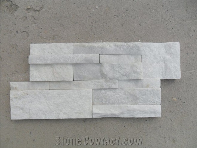 White Quartzite Cultured Stone,Snow White Cultured Stone,Pure White Quartzite Cultured Stone