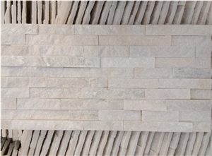 White Quartzite Cultured Stone Stacked Stone,Decorative Stacked Stone for Facing