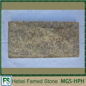 Yellow Granite Mushroomed Wall Stone (Direct Factory + Good Price), Natural Yellow Granite Mushroom Stone