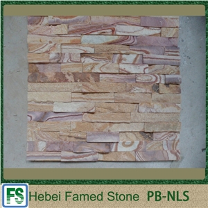 Yellow Sandstone Wall Decoration Cultured Stone ,Hot Sale Sandstone Cultural Stone, Cultural Stone for Wall Exterior