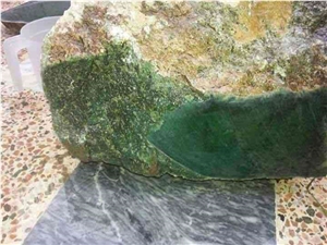 Nephrite and Serpentine, Green Breccia Mna
