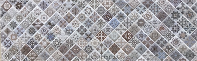 Yanqing Crystal White Marble Mosaic