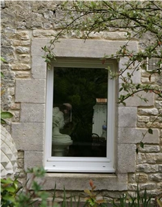 Pierre De Orival Beige Limestone Window Frames