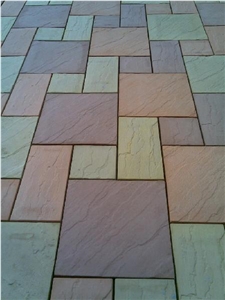 China Multicolor Manmade Stone Concrete Outdoor Floor Tiles