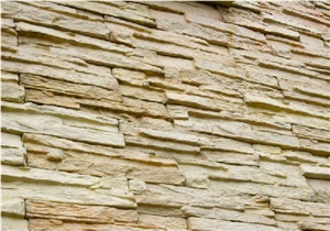 China Yellow Cultured Stone for Outdoor Walling