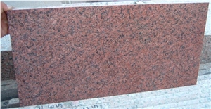 Stone Floor Tiles, Red Bruno Granite India Tiles & Slabs