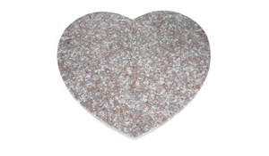 Bainbrook Peach Granite Hearth Gravestone