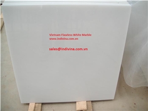 Vietnam Pure White Marble Tile- a Grade, Crystal White Marble Viet Nam Tiles & Slabs