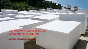 Vietnam White Marble Block