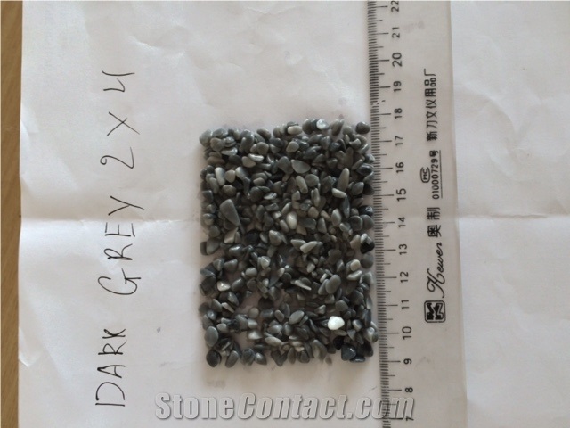 Pebble Stone, Black Limestone Pebble Viet Nam