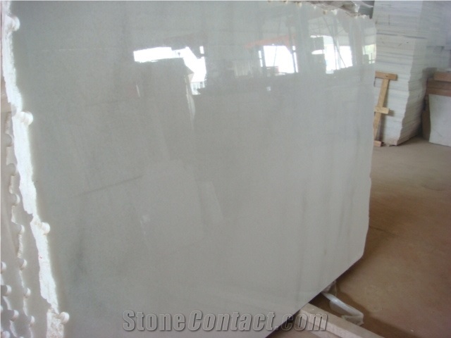 Crystal White Marble Slabs & Tiles, Calcite White Marble Slabs & Tiles